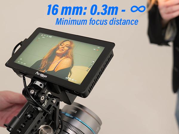SIRUI Night Walker 16mm/24mm/35mm/55mm/75mm S35 Frame Cine Lens Series, T1.2 Large Aperture Manual Focus Lens for E/L/MFT/RF/X Mount Cameras, Black/Metal Grey