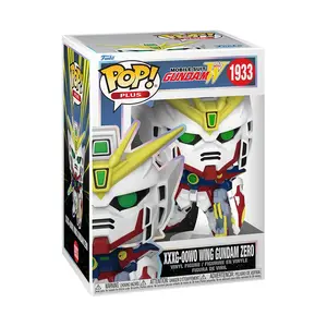 Funko POP Animation: Gundam Zero XXXG-00W0 w/ vRare Pop Protector Included