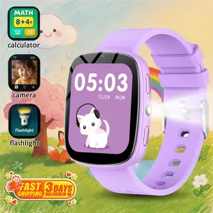 Free delivery Smart Watch for Kids No APP No Phone Needed, 1.83" Fitness Tracker Watch with flashlight, featuring 22 educational games. perfect for gaming watches for boys and girls aged 5-16 outdoorfun