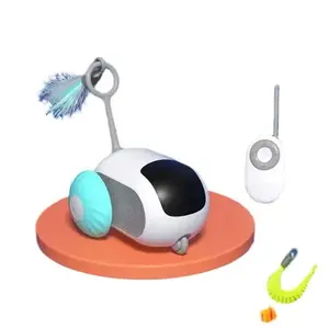 Smart Interactive Cat Toy Car with Remote Control