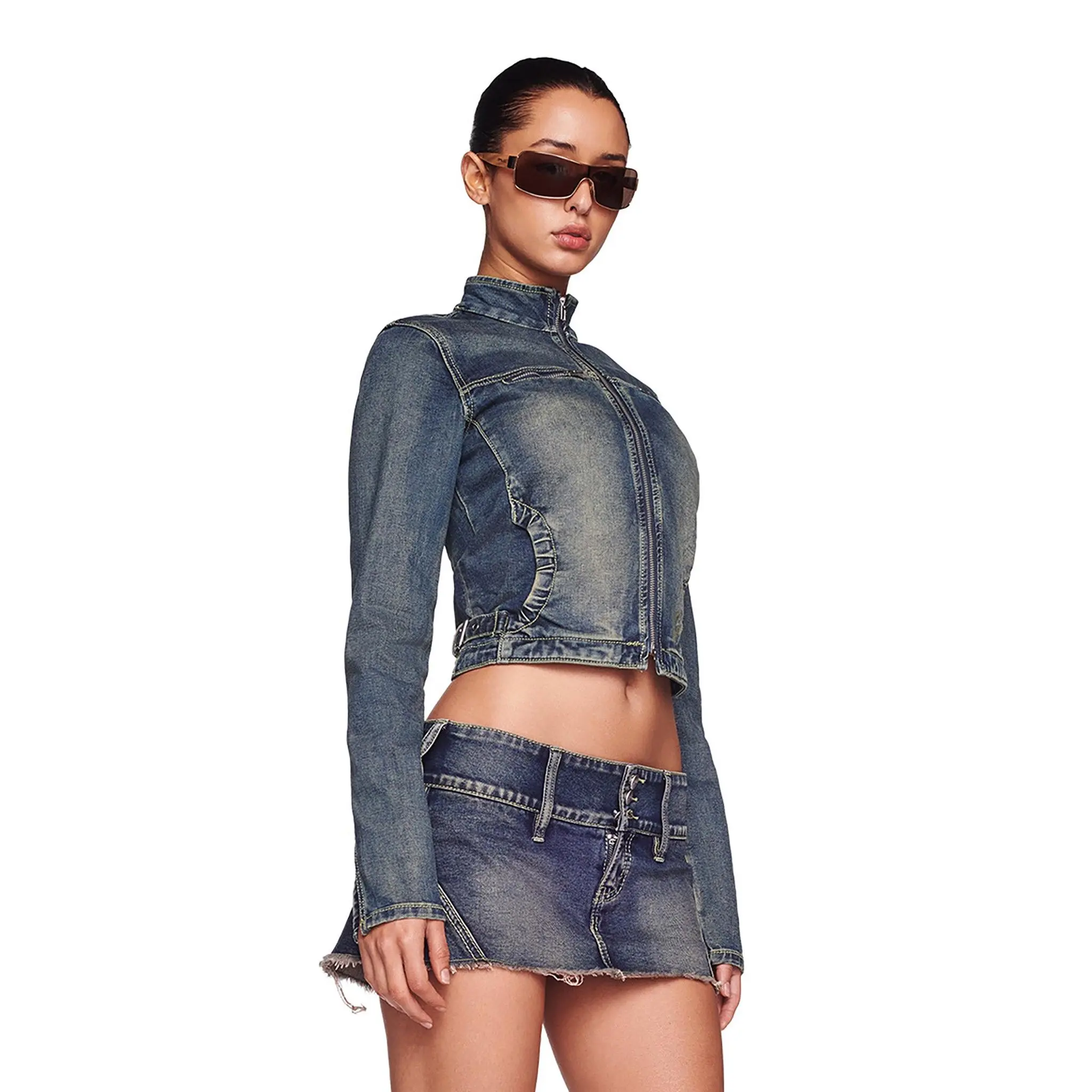 NYKKO JACKET - BLUE