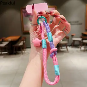 Phone Lanyard Wrist Strap + Case Connector - Universal Anti-Slip Anti-Fall Phone Case Accessory, Portable Pendant