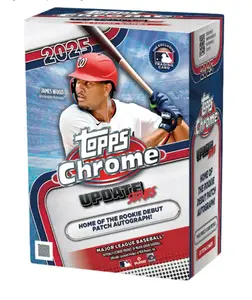 2025 Topps Chrome Update Series Baseball Blaster