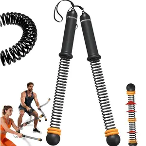 2026 New Cordless Battle Ropes for Home Gym, Cordless Training Rope Fitness Equipment for Men & Women, No-Jump Full-Body Exercise, Weighted Workout Ropes for HIIT, Ideal for Fitness Enthusiasts Workout Equipment Training Equipment & Festival Gift