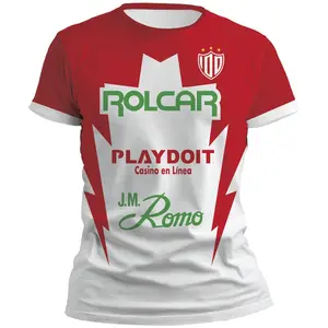 Liga MX Playera Necaxa Local 24 3D T-shirt, Mexican Soccer Jersey, Gifts for Mexicano Fútbol Fans, Sport Gear, Football Wear