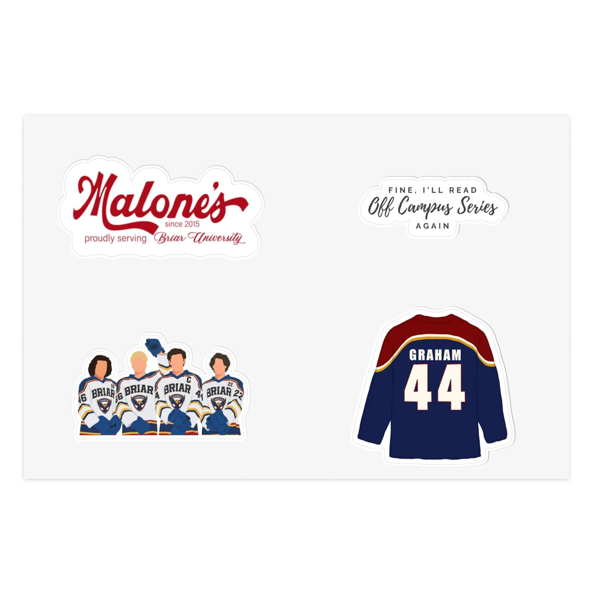 Off Campus Sticker Sheet
