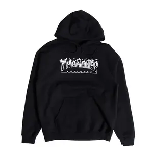 Thrasher X Antihero Pigeon Mag Hooded Sweatshirt (Black)