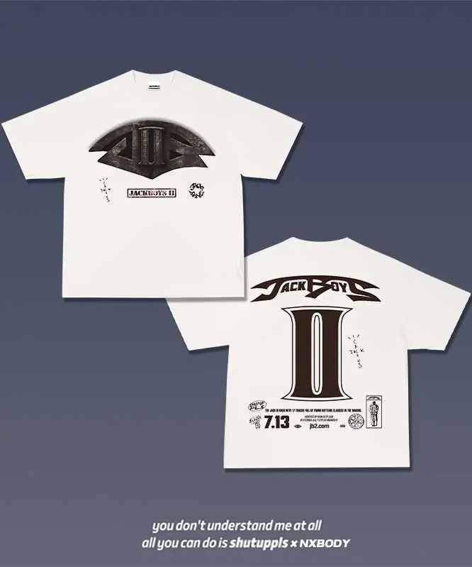 2 Sided JACKBOYS II TEE 1.01 T-shirt, Vintage Sport Shirt Merch 2026 Graphic T-shirt, Gift For Fan