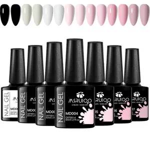 7 Colors Gel Nail Polish Set, Soak Off Gel, Semi Permanent UV LED Varnish for Nail Art, Ideal for Home and Salon Use, Perfect Ladies' Gift, Nail Polish Gifts, Uv Gel Manicure