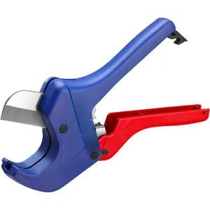 Ratchet PVC Pipe  Tool, Up to 2-1/2", Pex  Tool for  PEX, PVC, PPR, and Plastic Hoses with  5Cr15MoV Stainless Steel , Suitable for Home Repairs and Plumbers
