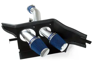 Heat Shield Air Intake Kit For 2015-2025 Ford F-150, 2018-2025 Ford Expedition, 2018-2025 Lincoln Navigator, 2017-2025 Ford F-150 Raptor 2.7L/3.5L V6 | Rtunes Racing | HI-FD-11BL