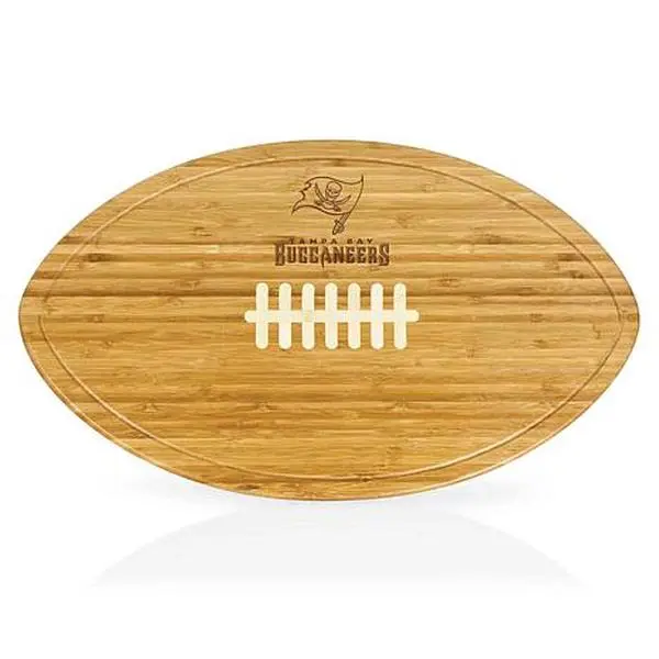 Football Fan Shop Picnic Time Kickoff Cutting Board - Tampa Bay Buccaneers