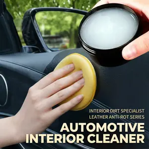 Car Interior Cleaner Gel for Leather, Plastic & Dashboard, Multi-Purpose Car Detailing Cleaning Paste Removes Dirt Dust Grease, Interior Car Accessories