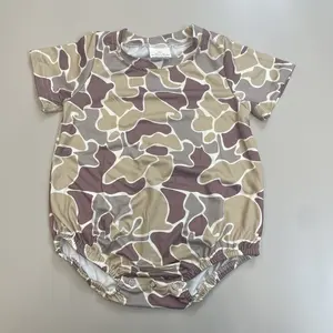 baby boy clohtes baby summer camo romper camouflage bubble newborn summer clothing