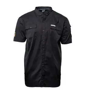 Men's Garage Button Down - Black