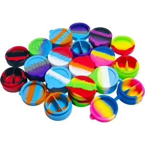 10ml Silicone Wax Containers Concentrate Nonstick Jars Multi-use (2)