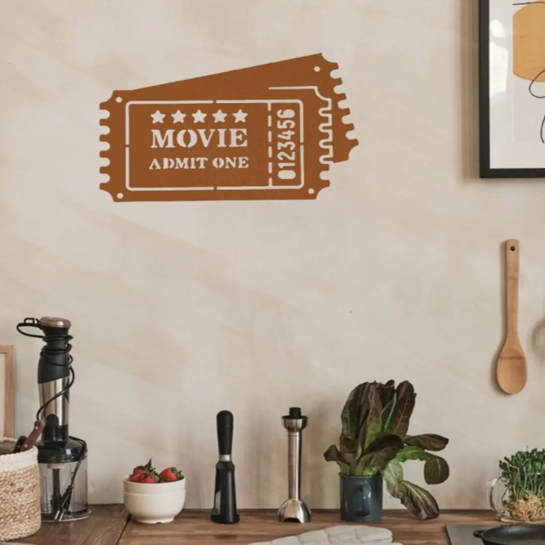 1 Piece of Movie Theater Decoration Is A Metal Movie Reel Wall Sign. It Can Create A Movie-themed Space and Is Suitable for Movie Theater Rooms and Home Decoration. Provided By HELLYOOUNG.