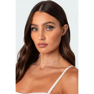 Spaced Out Pearly Necklace