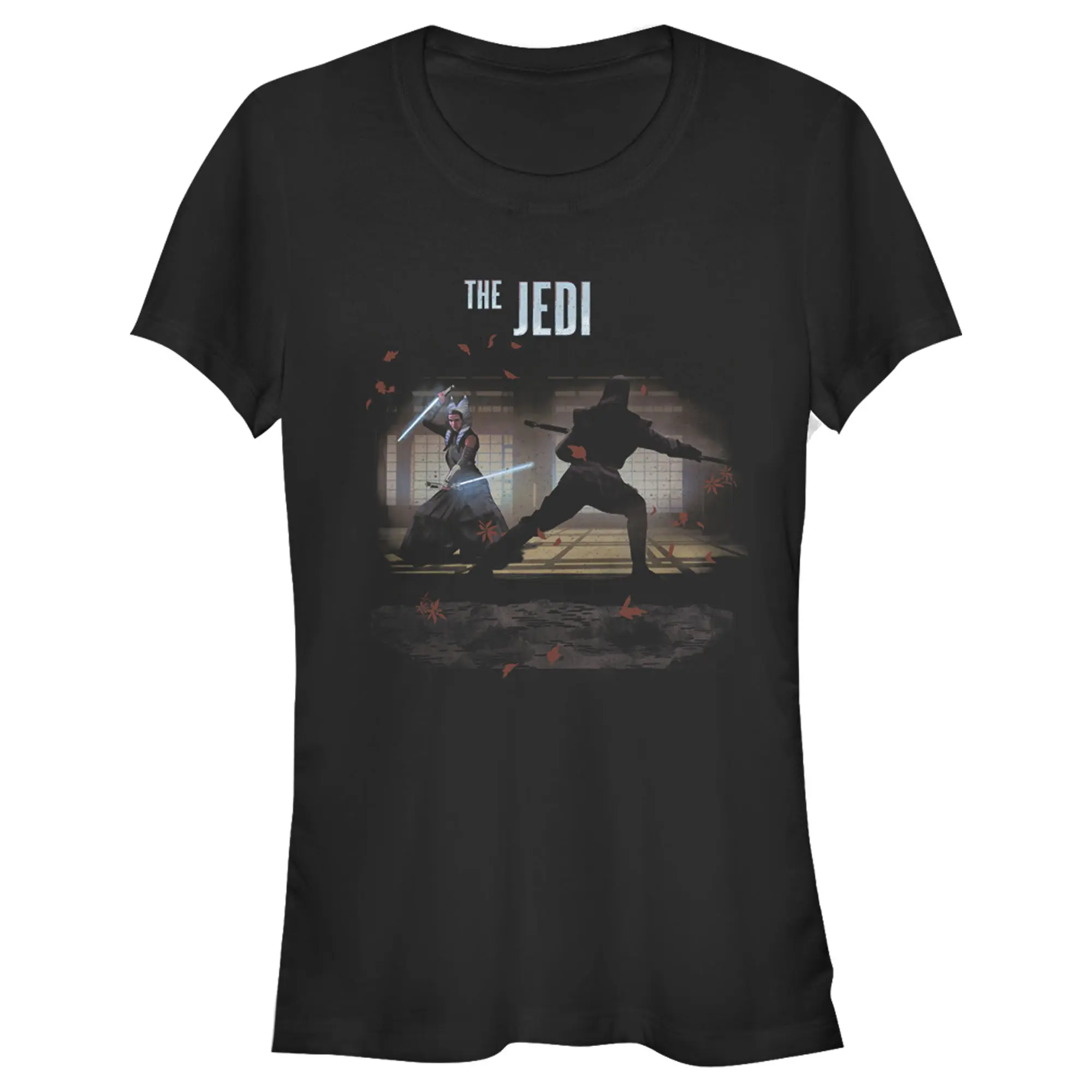 Juniors Womens Star Wars The Mandalorian Ahsoka The Jedi T-Shirt