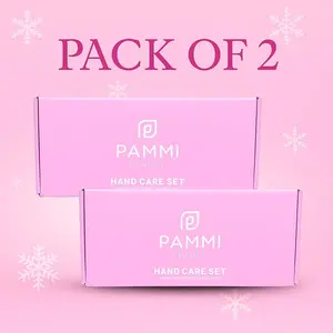 PAMMI Beauty Hand Care Set 2 Pack - Essential Hand Treatment for Soft and Smooth Hands