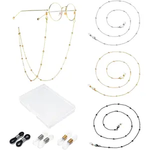 Eyeglass Chain for Women Stylish,Stainless Steel Glasses Strap for Men Women,Eye Glasses Holders Around Neck