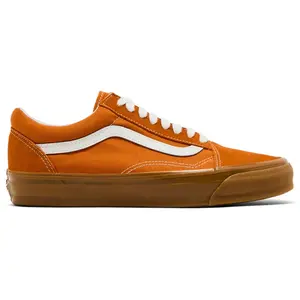 Vans Old Skool LX Marmalade Orange Gum Men's Fashion Shoes New