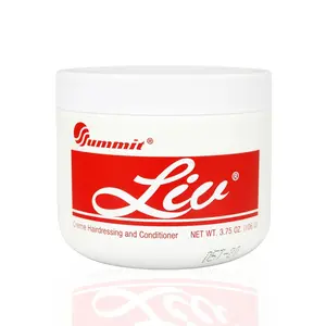 Summit Liv Creme Hairdressing and Conditioner for Dry Textured Hair – Deep Moisturizing Treatment, Breakage Support, Protective Styling Hydration, Softness & Manageability – 4.25 oz, Lasting Hydration