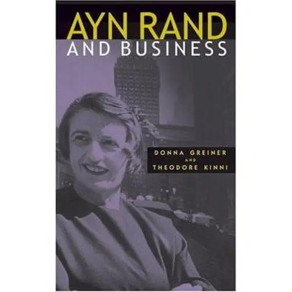 USED Book - Ayn Rand and Business by Donna Greiner (Hardcover) - english