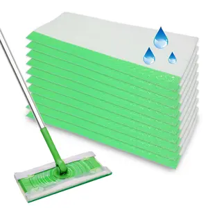 Swiffer Sweeping Cloths Pads Compatible with Swiffer Sweeper- Disposable Duster Refills Mop Pads for Floor Mopping and Cleaning,10 PCS Easy-Clean Wet Cloths, Perfect for Quick Floor Cleaning