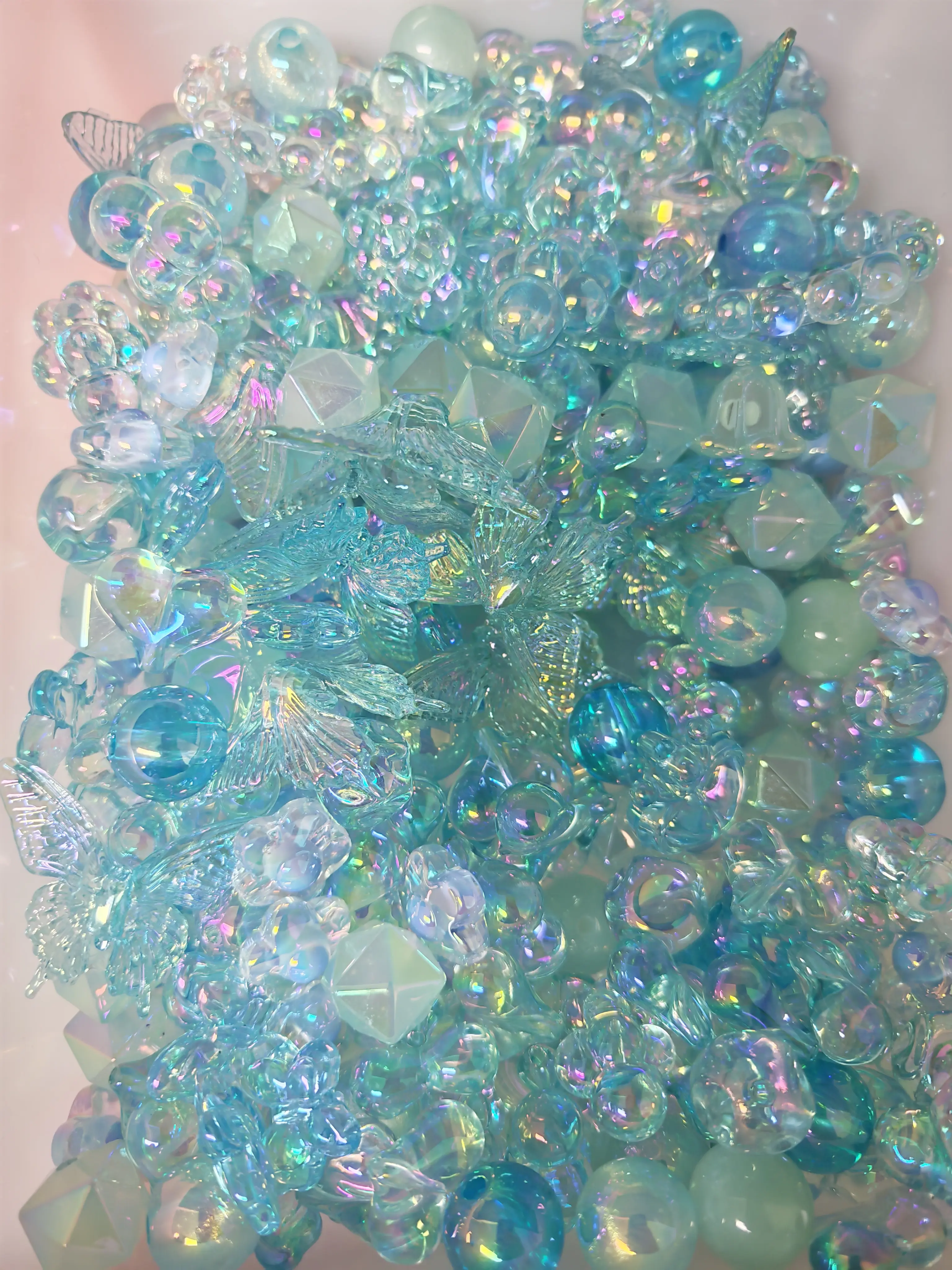 acrylic bead mix