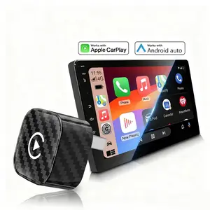 2026 Upgraded Wireless Carplay Adapter Mini Size USB Type C Plug and Play for iOS Android 10+ Devices Compact Versatile Car Connectivity Solution