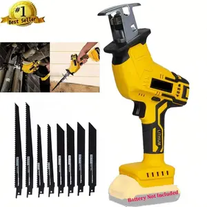 Brushless Cordless Reciprocating Saw For Dewalt 20V Max Variable Speed Tool Only Tools (Without Battery)