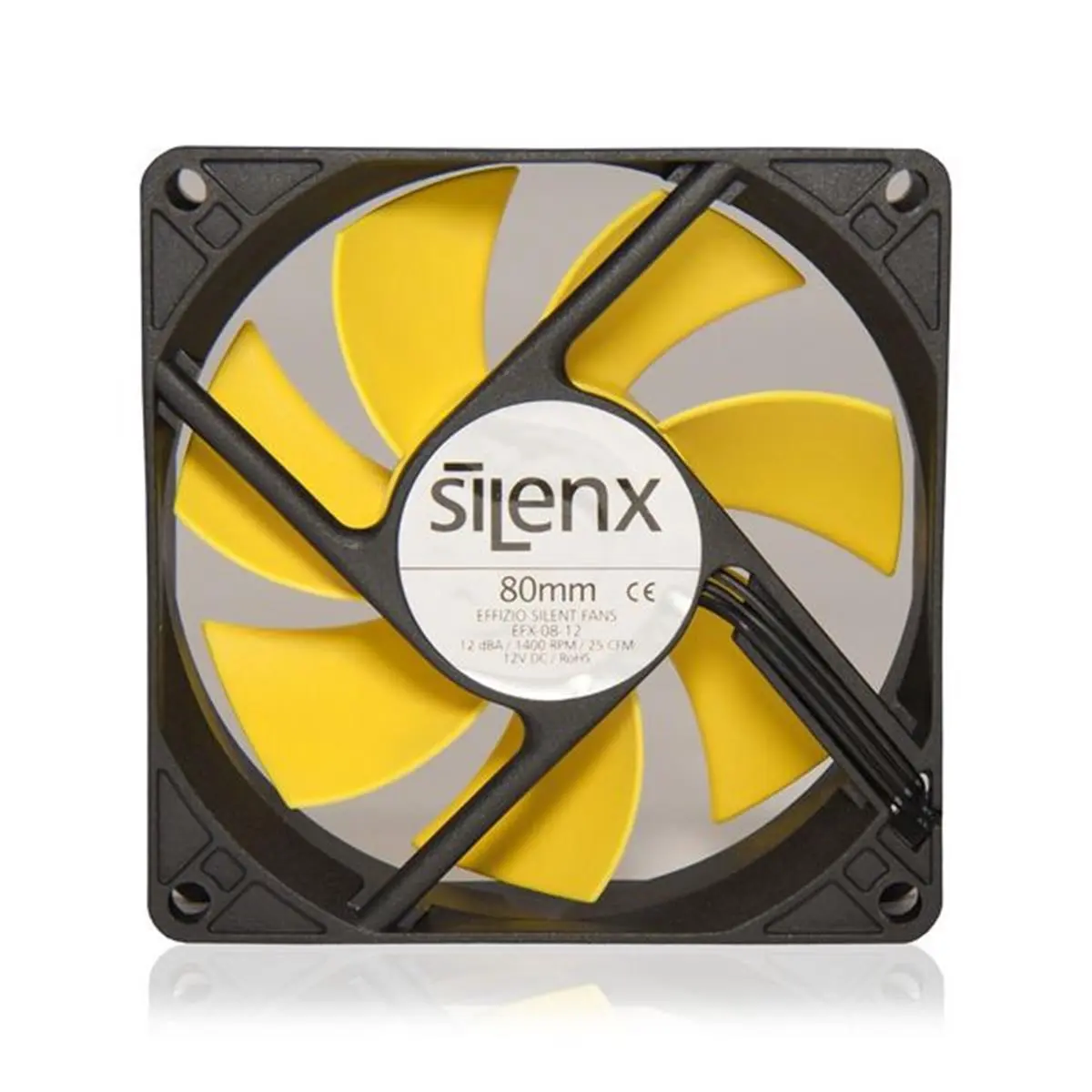 212 MAIN 80mm Fluid Bearing Computer Cooling Fan - Rated 12dBA, Quiet, Compact Form