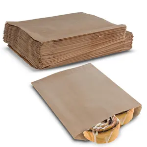 MT Products Cookie Bags - 6.5" x 8” Grease Resistant Wax Paper Bags