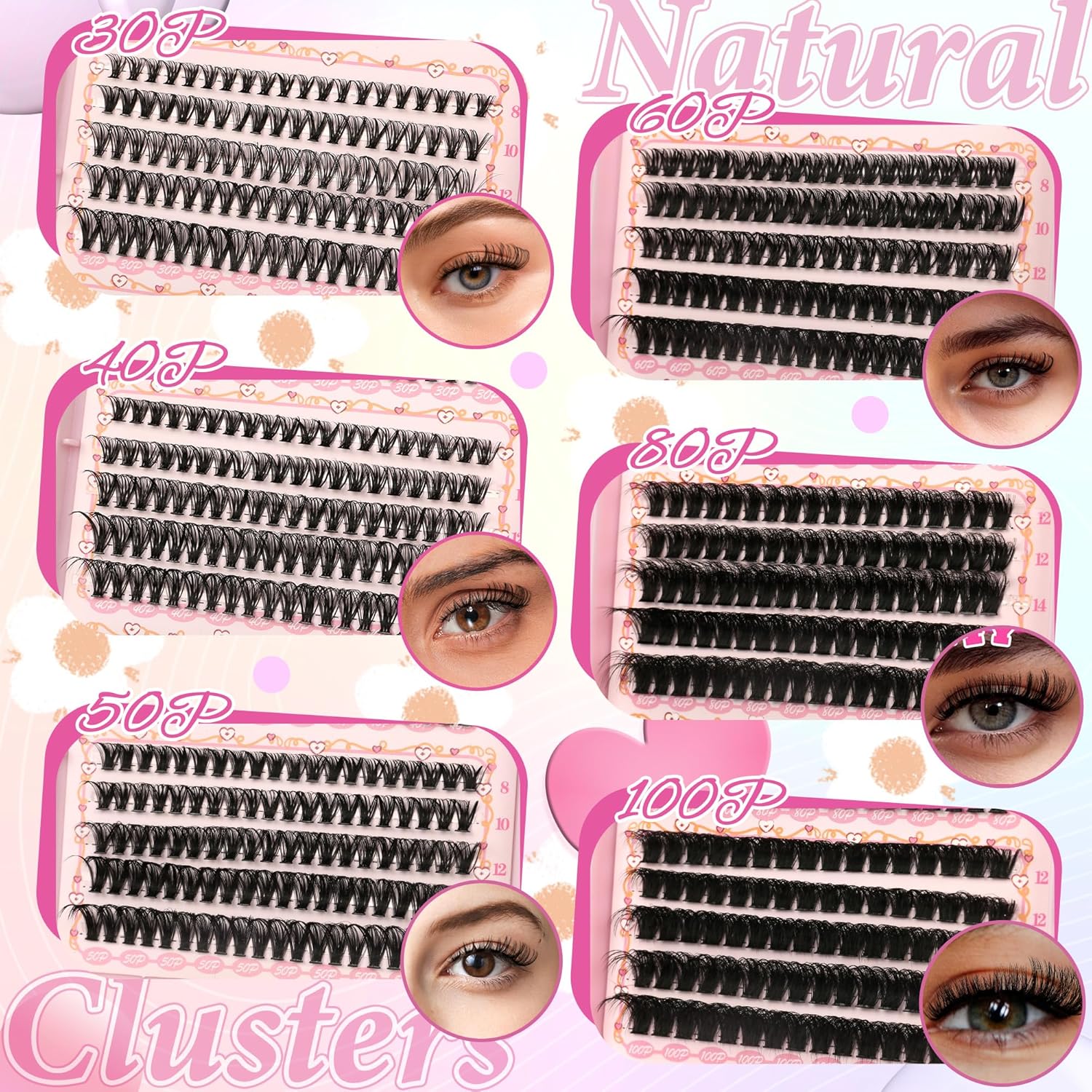 DIY Lash Clusters Kit,Lash Clusters Wispy Lash Clusters Kit 570Pcs Lash Extension Kit Volume,8-16mm DIY Individual Lashes Clusters Thin Band Eyelash Extension Kit with Electric Eyelash Curlers,Heated Eyelash Curler,Lash Glue,Lash Tweezers,Glue,Remover DIY Lash Clusters Kit,Lash Clusters Wispy Lash Clusters Kit 570Pcs Lash Extension Kit Volume,8-16mm DIY Individual Lashes Clusters Thin Band Eyelash Extension Kit with Electric Eyelash Curlers,Heated Eyelash Curler,Lash Glue,Lash Tweezers,Glue,Remover