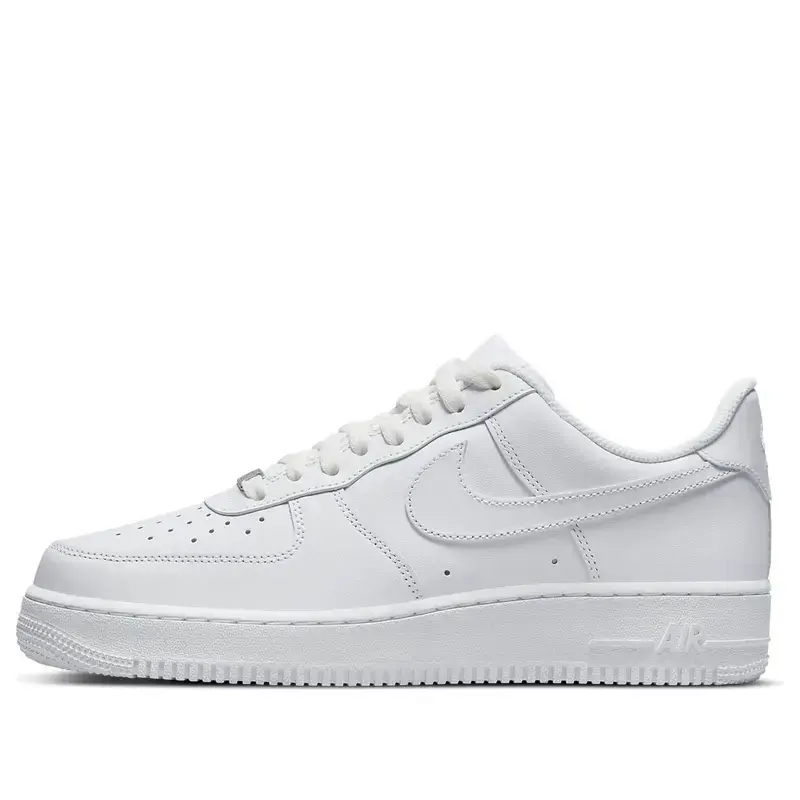 Air Force 1 Low '07 White,Classic Triple White Men's Sneakers,Premium Leather Essential, Shoes Sneakers, Sneakers Casual