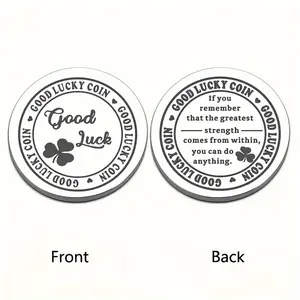 St. Patrick's Day Coin, 1 Count Double Sided Coin, St. Patrick's Day Gift, Party Favors for Graduation, Birthday, Wedding, Anniversary