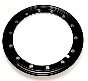 BILLET4X4 16 inch Black Simulated Beadlock Ring - Single