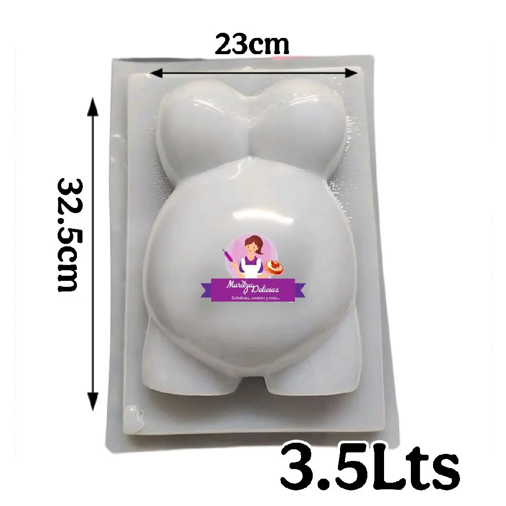 Pregnant Jello Mold / Embarazada Molde Gelatina