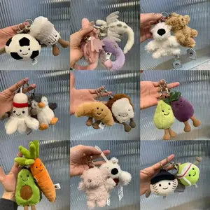 Jellycat Mini Plush Keychain – Soft Cuddly Toy Charm, Ideal for Daily Use, Gift Giving & Collecting Cute Accessories 1