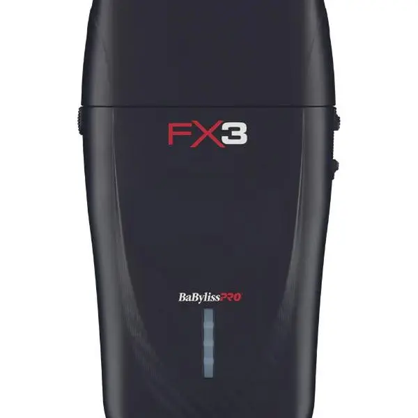 BaBylissPRO FX3 Black Double Foil Cordless Shaver #FXX3SB