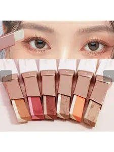 Two Color Smooth Eyeshadow Stick Set Pearlescent Matte Highlighter Eye Shadow Glam Long Lasting Natural Makeup Waterproof Not Easy To Take Off Cosmetic