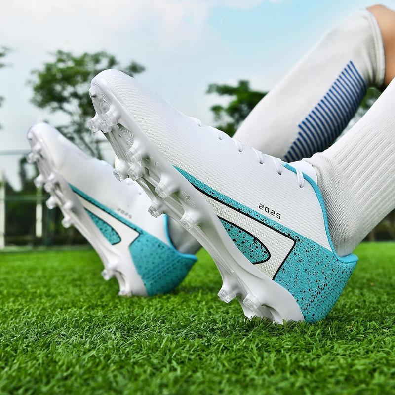 Mens Soccer Cleats Womens Indoor Soccer Shoes Wide Baseball Turf Shoes Adult Youth Rugby Shoes Big Boys Small Spikes AG TF Football Boots
