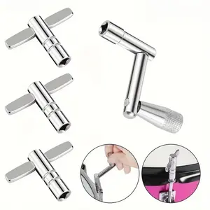 Z-Shaped Rocker Drum Tuning Keys, Quick Disassembly & Installation, Universal T-Shaped Drum Kit Wrench, 2/3/4pcs Set