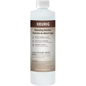 Keurig Brewer Cleaner Includes 14 oz. Descaling Solution, Compatible Classic/1.0 & 2.0 K-Cup Pod Coffee Makers