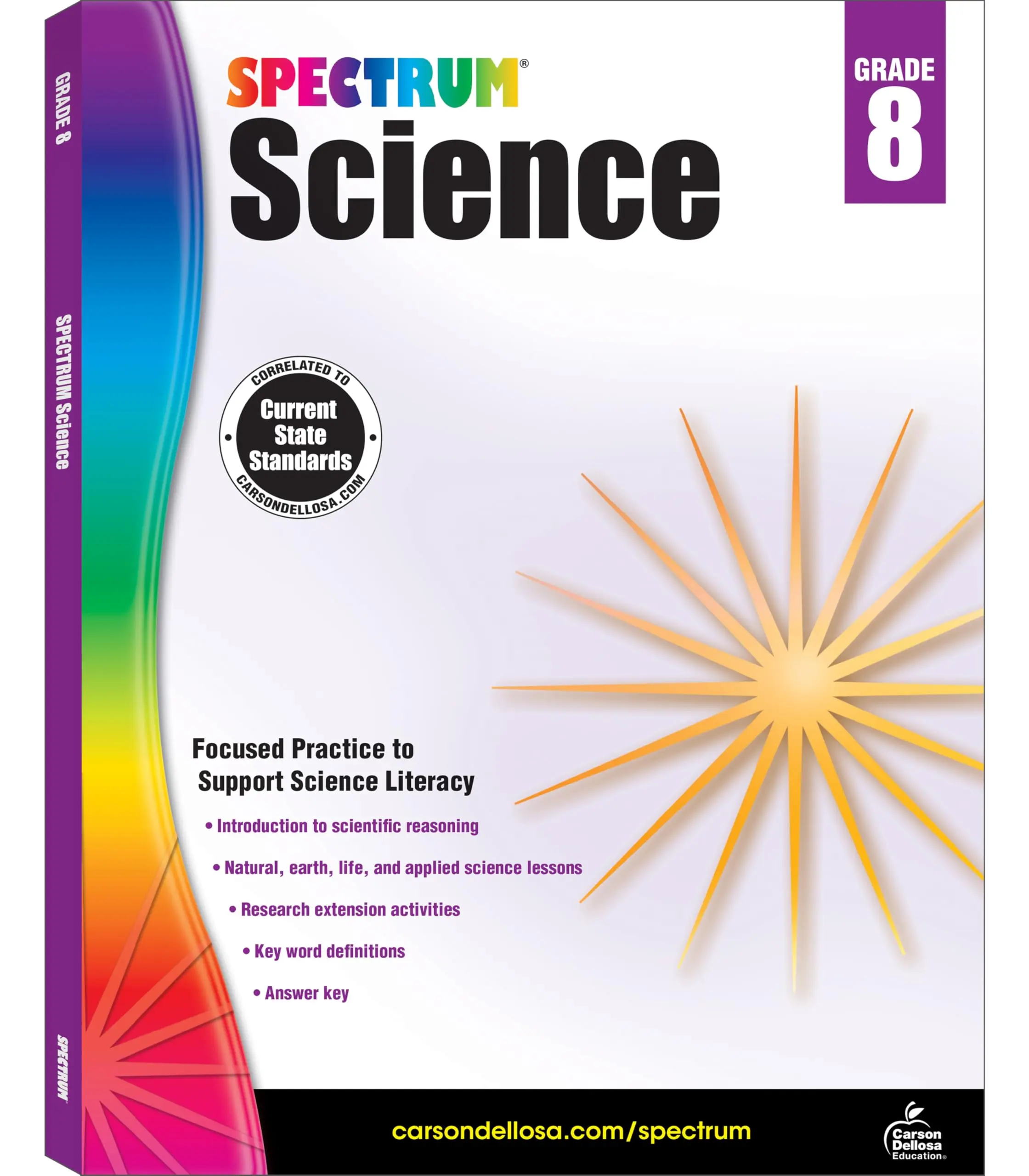 Spectrum Science, Grade 8: Volume 60 -- Spectrum - Paperback - TikTok Shop