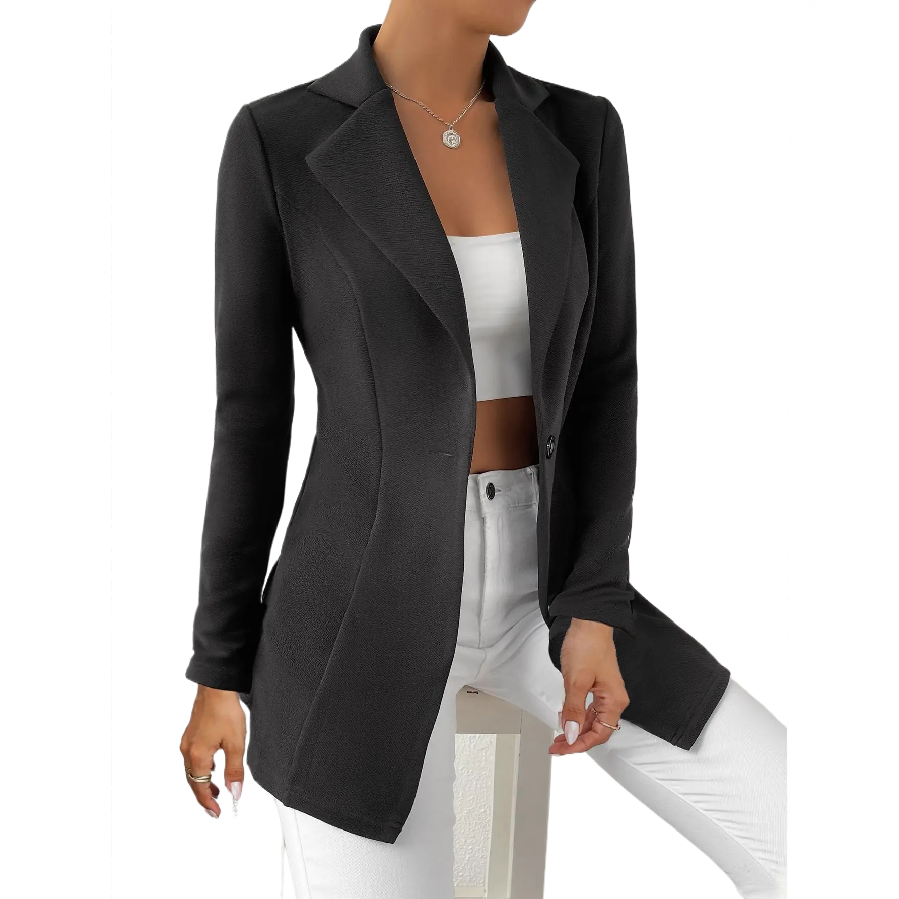 2025 new women's casual versatile jacket autumn Elegant Fabric chelley traditional dress ice spice' mesh dress teetee prom dress margiela belt jacket moo moo babyphat puffer jacket charlotte russe bershka zip hoodie teacher outfits baggy sweatpants Solid