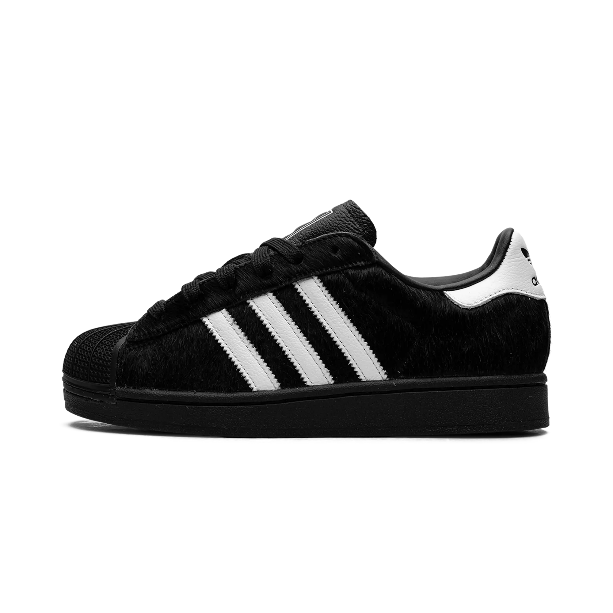 Superstar II WMNS "Black Ponyhair" jh9475