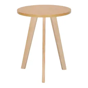 Solid Wood Frame with MDF Top, Modern Accent Table   WL