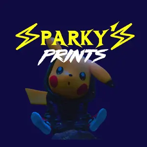 Sparky's Prints shop logo